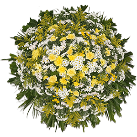 COROA DE FLORES - PREMIUM 01!  - entregamos em toda BH