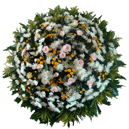 COROA DE FLORES - PREMIUM 02 - entregamos em toda BH