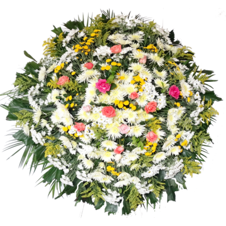 COROA DE FLORES - PREMIUM 04! - entregamos em toda BH